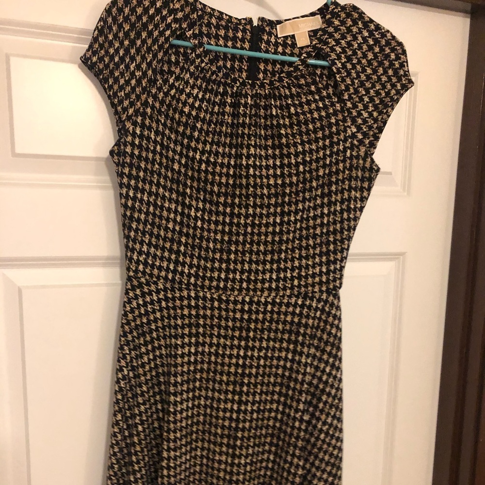 Michael Kors houndstooth dress